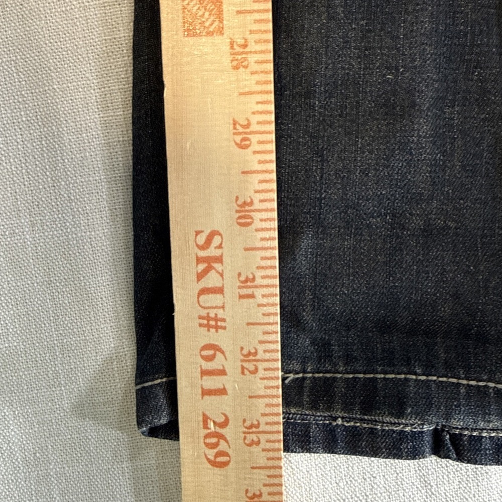 Ecko Unltd Jeans Mens 38x33 Blue Baggy Wide Leg Hip Hop‎ Y2K Denim 2000 - Picture 7 of 14
